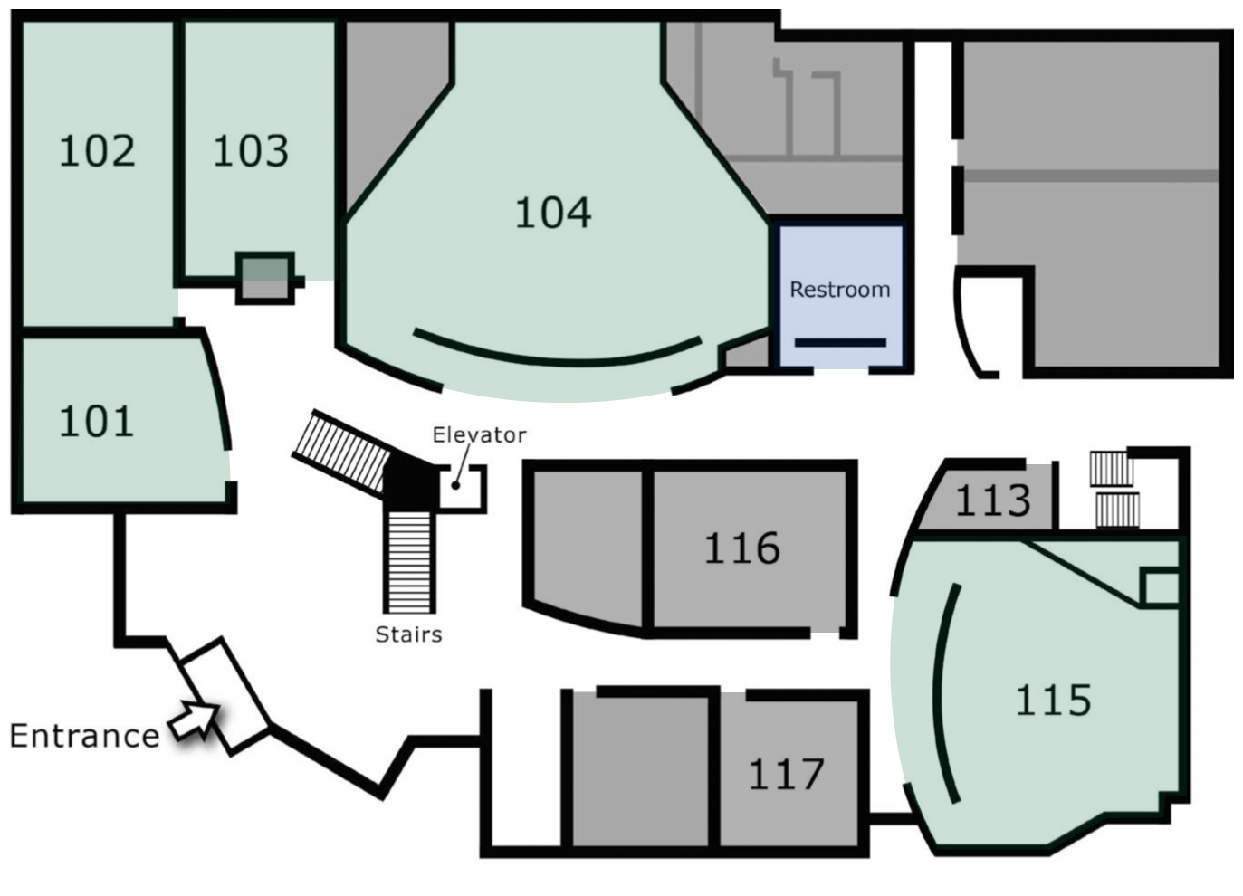 BTS1F Layout